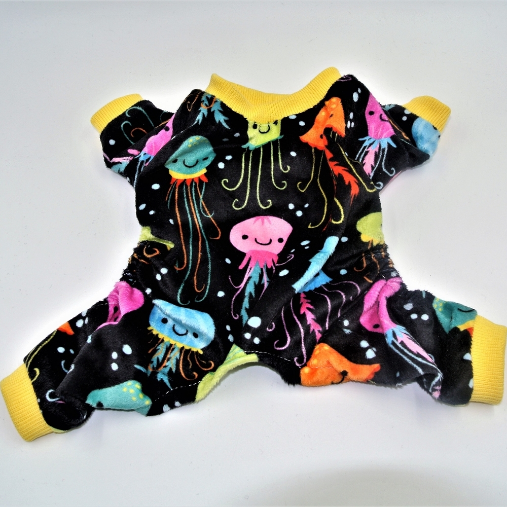 Cutebone Jellyfish XS Dog Pajamas Clothes